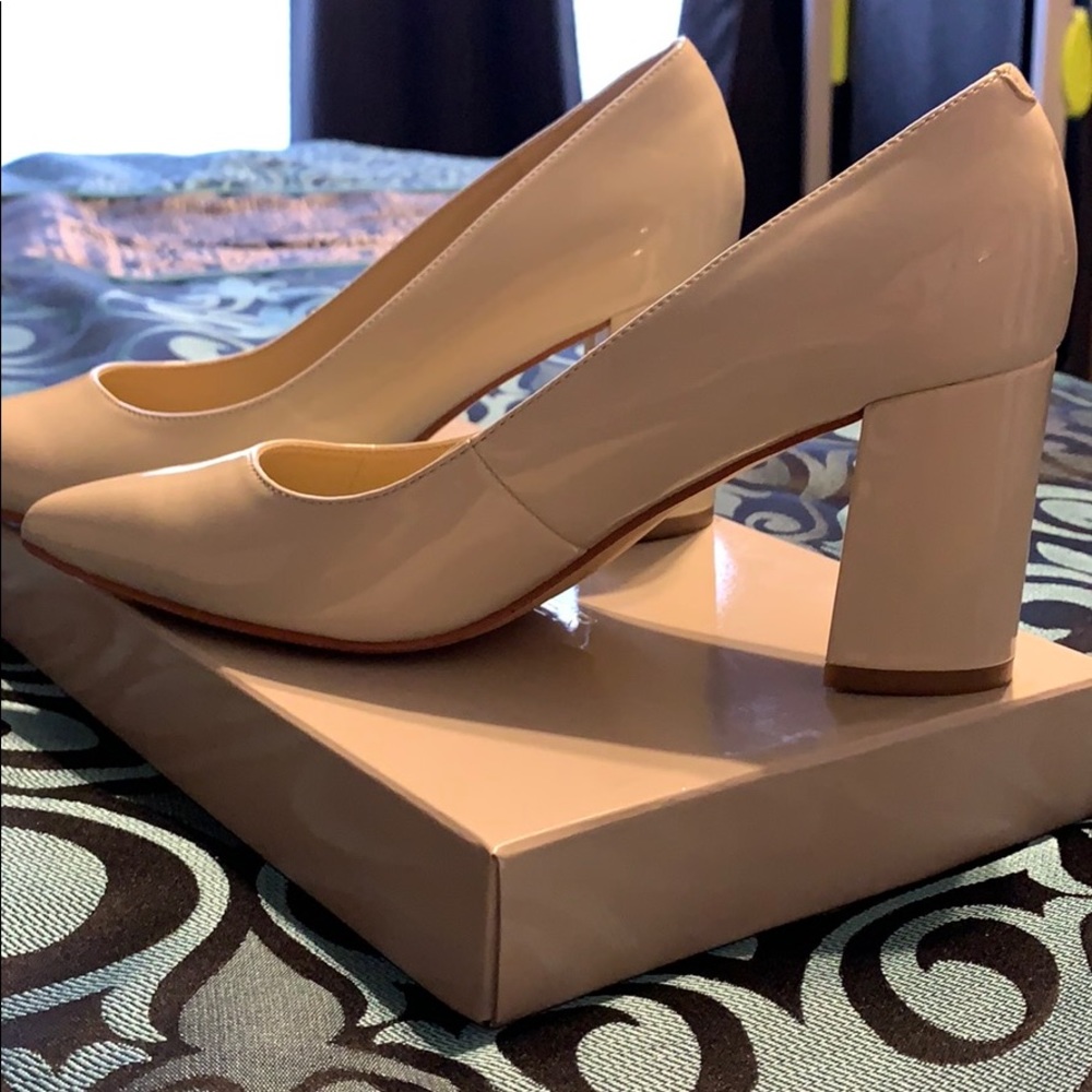 Marc Fisher pointed toe block heels